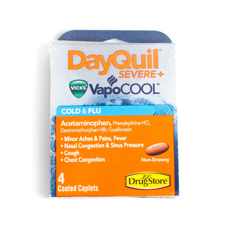 Medicine/Pain Relief, Health & Beauty, Dayquil, Severe, Cold and Flu, 533506